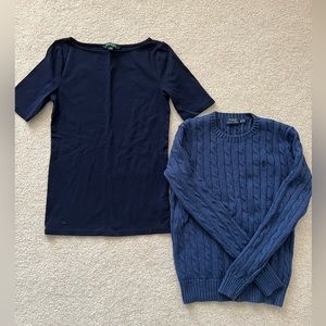 Ralph Lauren tops in Small